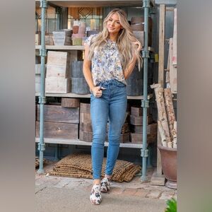 NEW JUDY BLUE LUCY HIGH RISE TUMMY CONTROL TOP SKINNY Sz 3/26